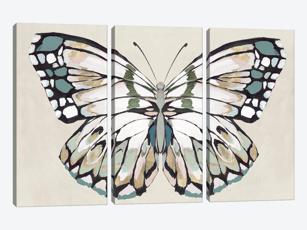 Butterfly's Kiss II by Isabelle Z 3-piece Art Print