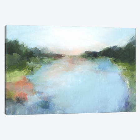 Emerald Lake I Canvas Print #ZEE508} by Isabelle Z Art Print