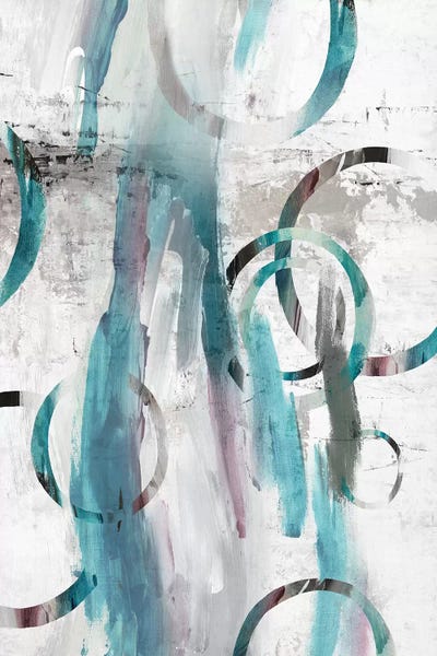 Circular Abstract: Hula Hoop I by Isabelle Z