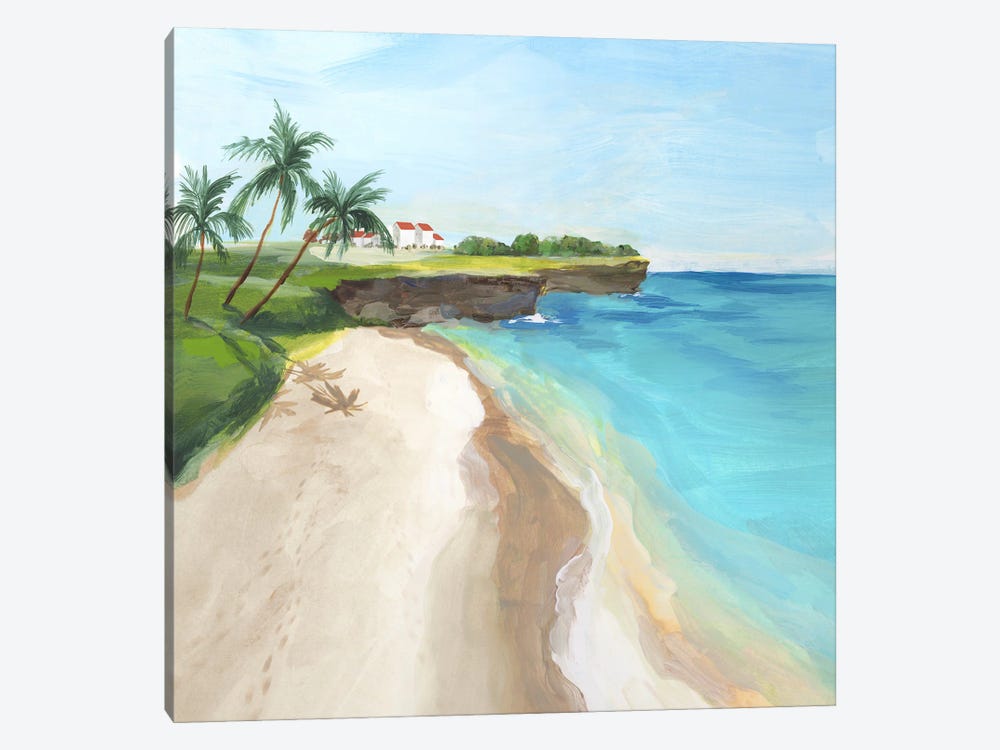 Summer Beach Walk by Isabelle Z 1-piece Canvas Wall Art