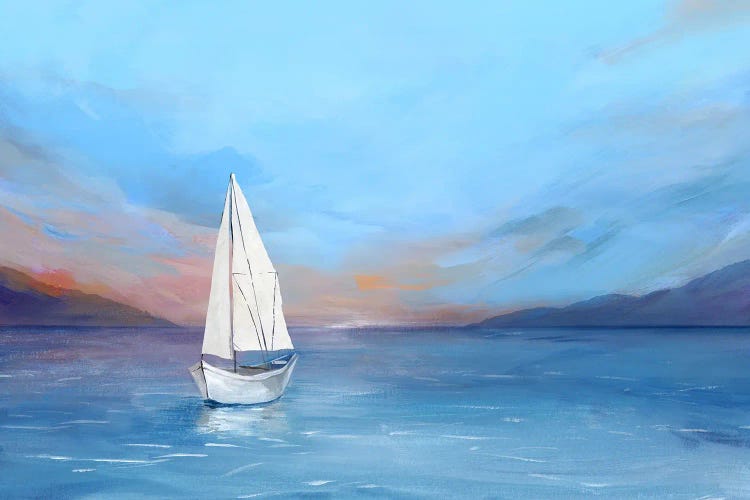 Sunset Sailboat