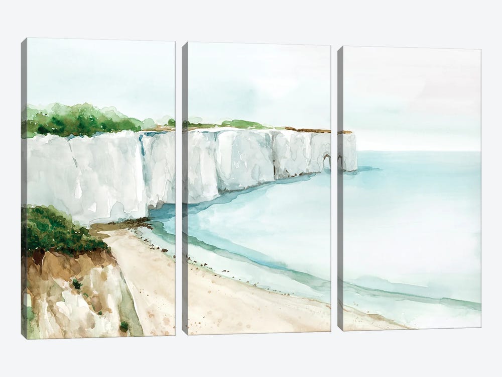 A Cliff By The Sea by Isabelle Z 3-piece Canvas Art
