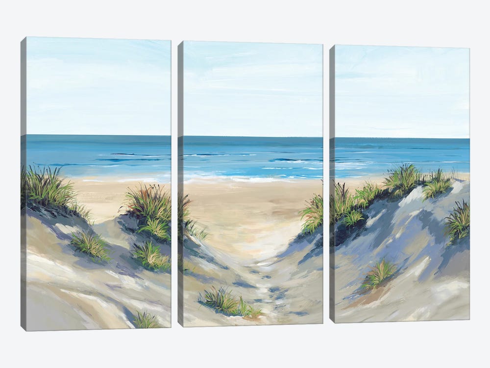 Beach Sand Dune I by Isabelle Z 3-piece Canvas Wall Art