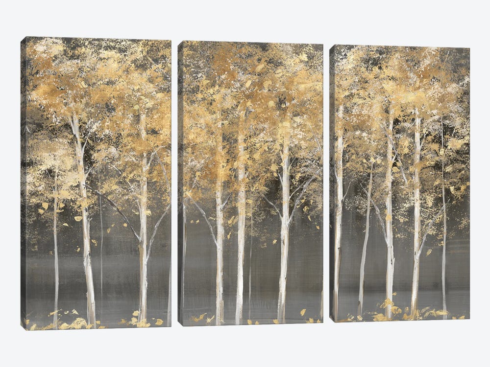 Golden Forest Light Canvas Wall Art by Isabelle Z | iCanvas