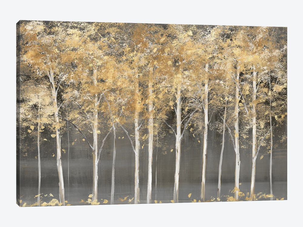 Golden Forest Light by Isabelle Z 1-piece Canvas Wall Art