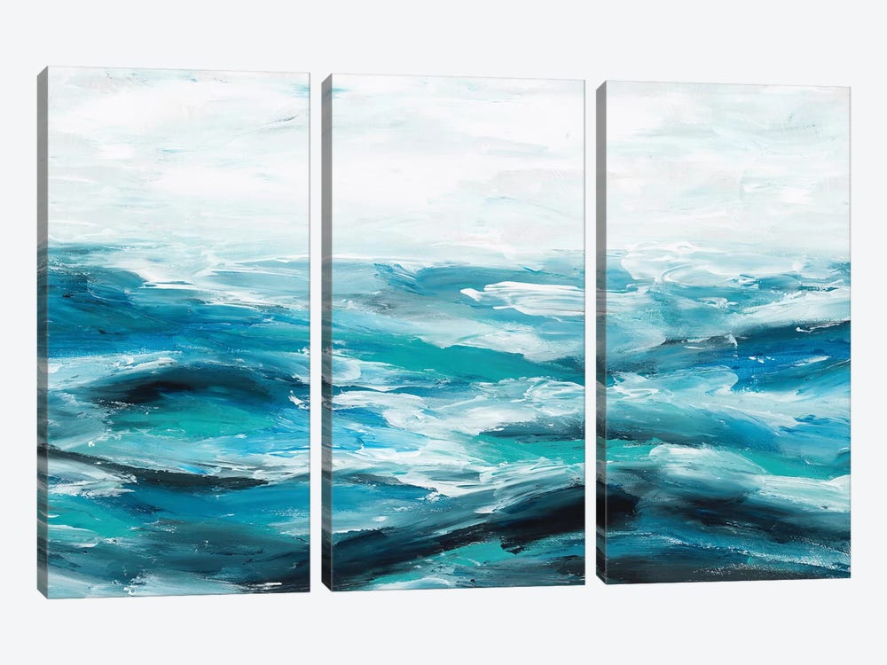 Oceanic I by Isabelle Z 3-piece Canvas Art