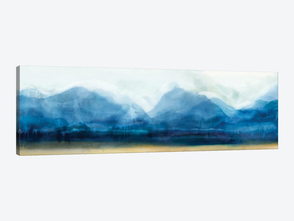 Indigo Mountains by Isabelle Z 1-piece Canvas Artwork