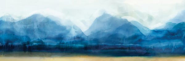 Lakehouse Décor: Indigo Mountains by Isabelle Z