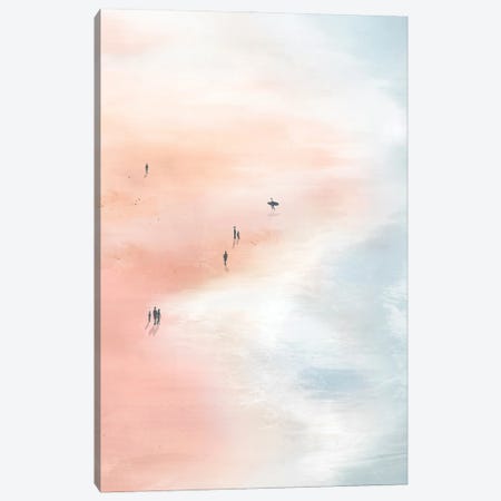 Pink Sand Beaches II Canvas Print #ZEE592} by Isabelle Z Canvas Artwork