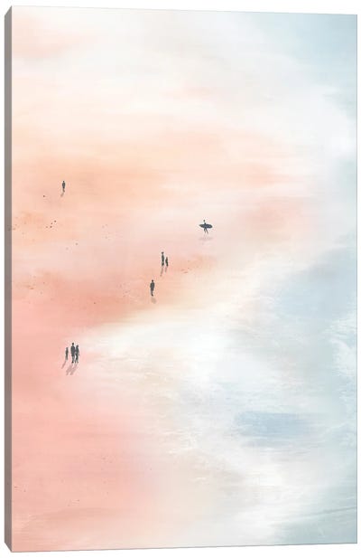 Pink Sand Beaches II Canvas Art Print - Isabelle Z