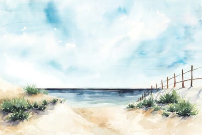 Sandy Beach II by Isabelle Z canvas print