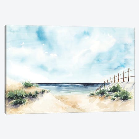 Sandy Beach II Canvas Print #ZEE596} by Isabelle Z Canvas Print