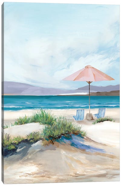 Summer Beach Days Canvas Art Print - Isabelle Z
