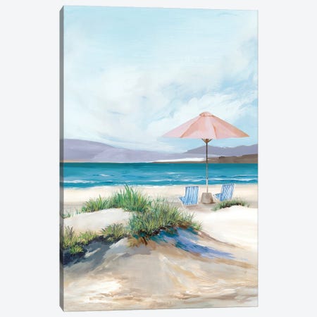Summer Beach Days Canvas Print #ZEE598} by Isabelle Z Canvas Art