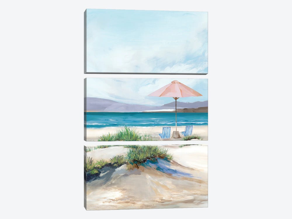 Summer Beach Days by Isabelle Z 3-piece Canvas Print