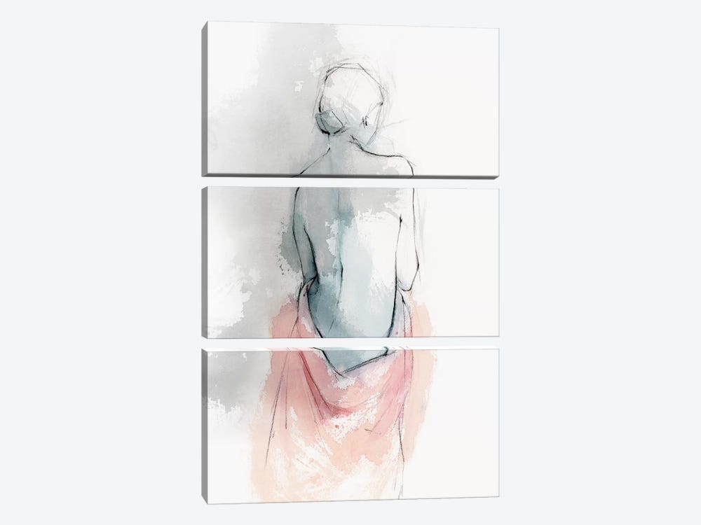 Pastel Woman I by Isabelle Z 3-piece Canvas Wall Art