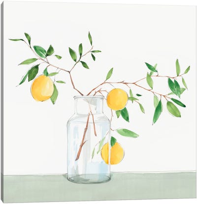 Sweet Lemonade Canvas Art Print - Isabelle Z