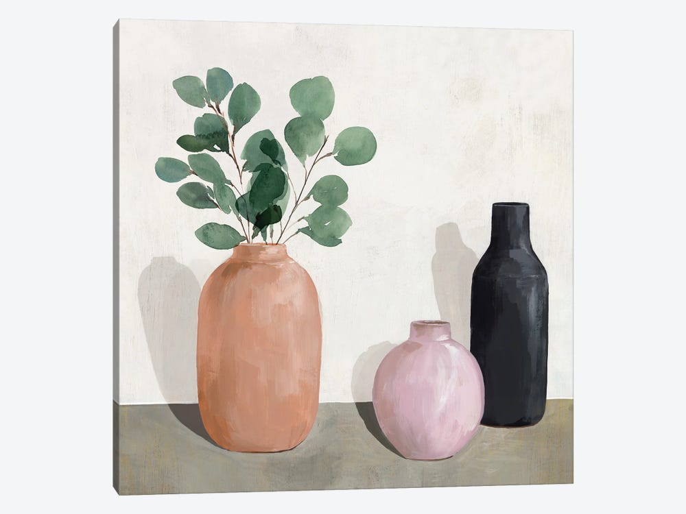 Three Vases by Isabelle Z 1-piece Canvas Artwork