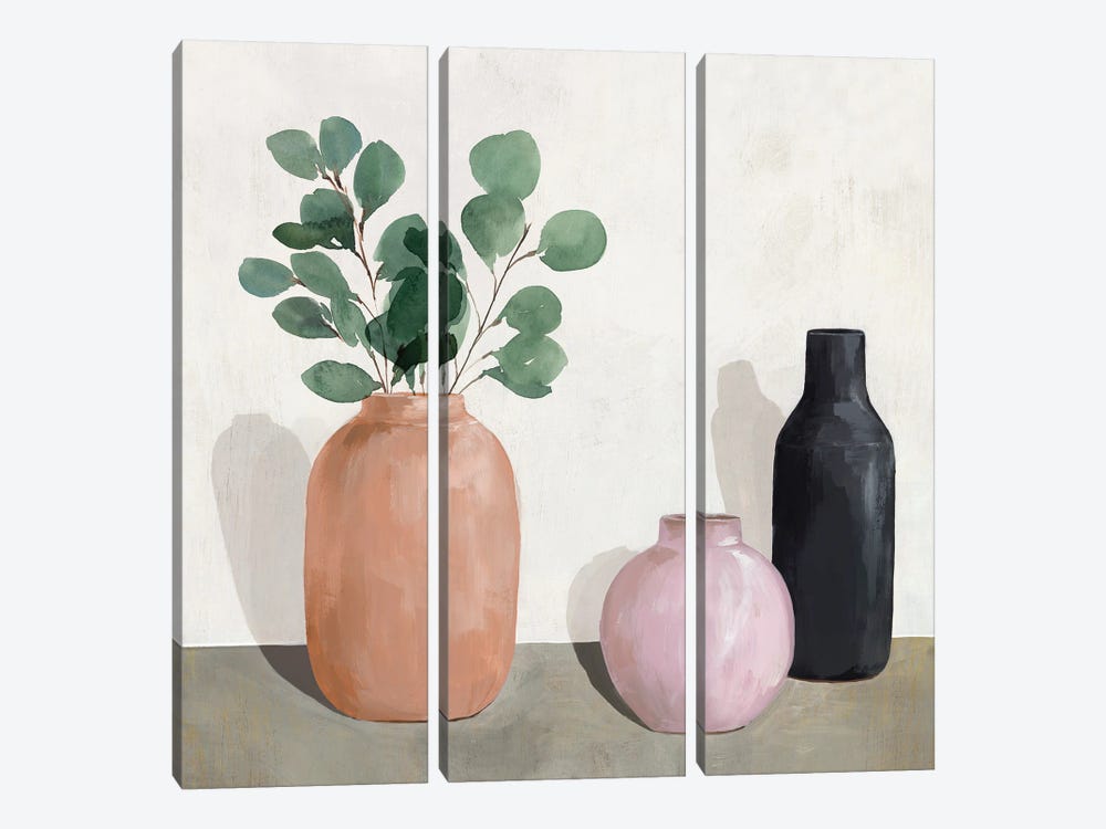 Three Vases by Isabelle Z 3-piece Canvas Artwork