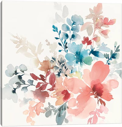 Wildflower Bouquet I Canvas Art Print - Isabelle Z