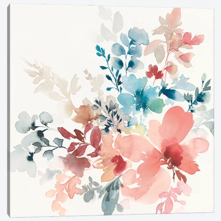 Wildflower Bouquet I Canvas Print #ZEE609} by Isabelle Z Canvas Artwork