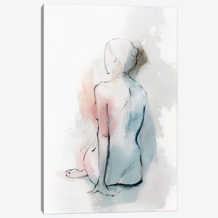 Pastel Woman II Canvas Print #ZEE60} by Isabelle Z Canvas Art Print