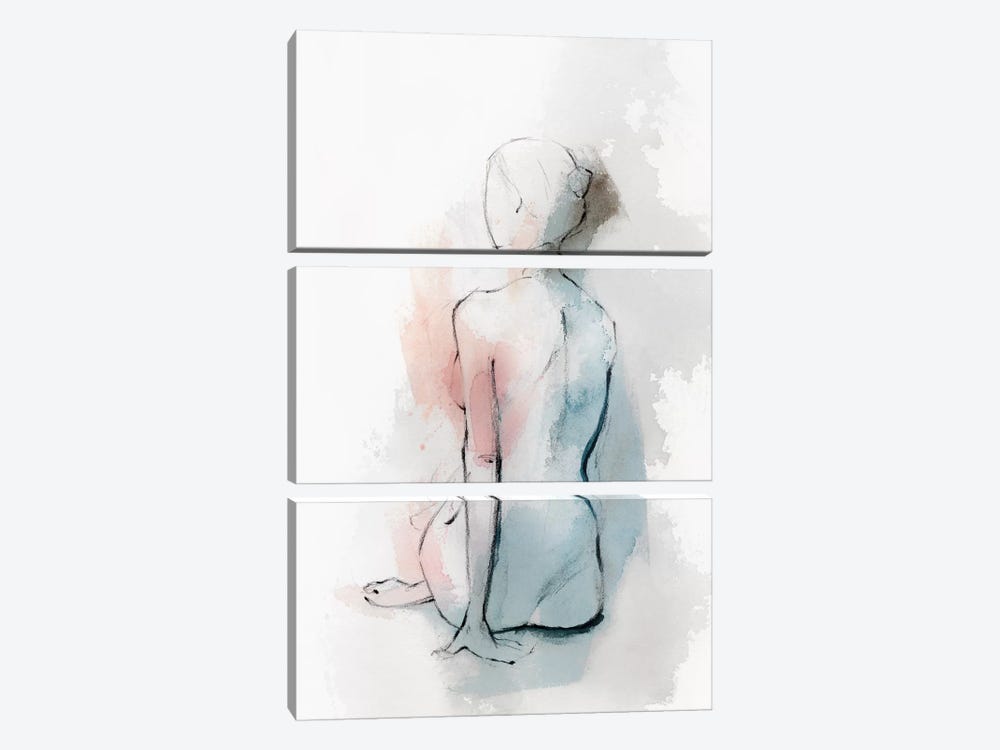Pastel Woman II by Isabelle Z 3-piece Canvas Art