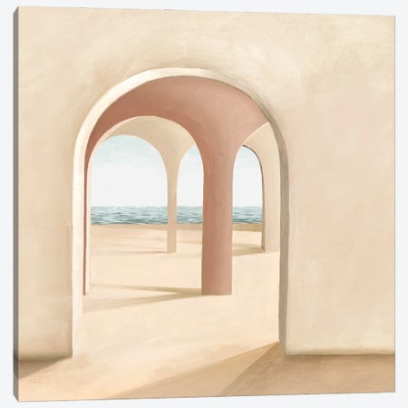 Arched Window Canvas Print #ZEE611} by Isabelle Z Canvas Art Print