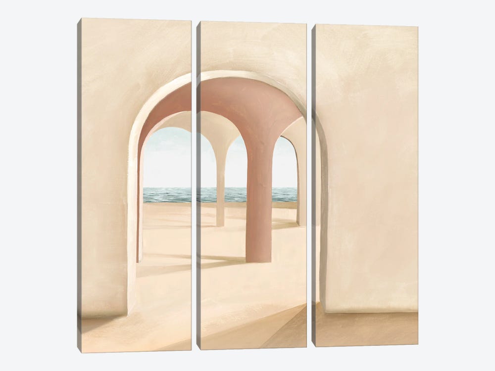 Arched Window by Isabelle Z 3-piece Canvas Wall Art