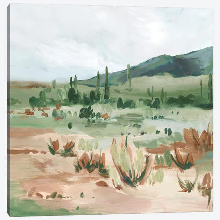 Cactus Field II Canvas Print #ZEE627} by Isabelle Z Art Print