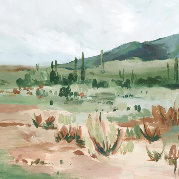 Succulents: Cactus Field II by Isabelle Z