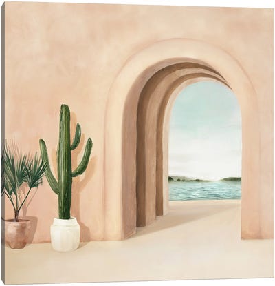Coastal Arch Canvas Art Print - Isabelle Z