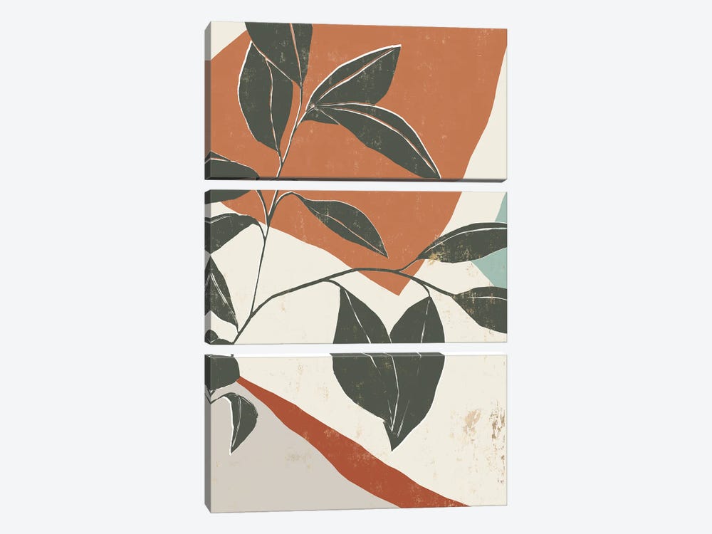 Cutout Leaves I by Isabelle Z 3-piece Canvas Artwork