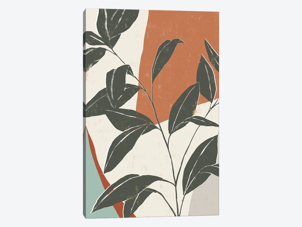 Cutout Leaves II by Isabelle Z 1-piece Canvas Art Print