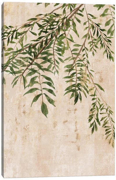 Flourishing Leaves I Canvas Art Print - Japandi