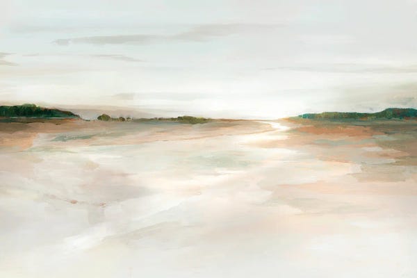 Minimalist Paintings: Glacier Dreaming by Isabelle Z