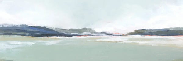 Minimalist Paintings: Lakeside View I by Isabelle Z