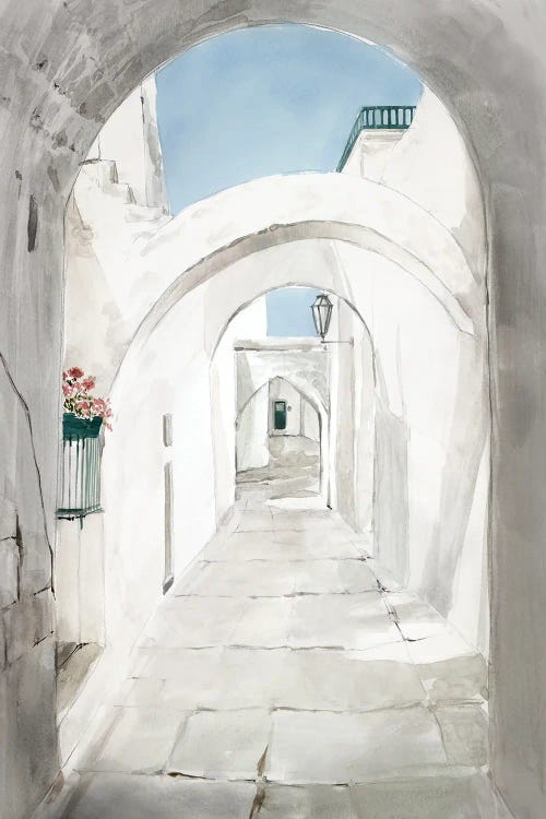 Streets Of Mykonos I by Isabelle Z wall art