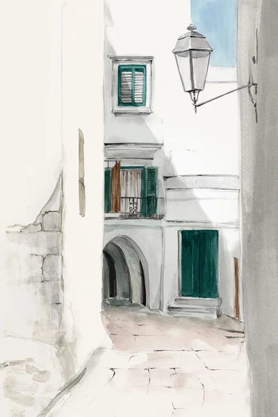 Mediterranean Décor: Streets Of Mykonos II by Isabelle Z