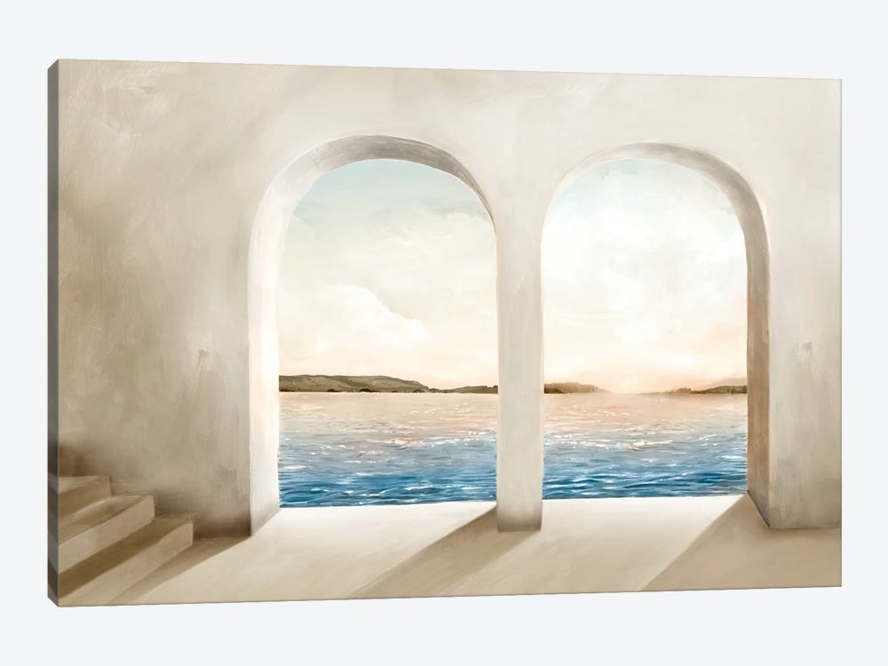 Two Arches by Isabelle Z 1-piece Canvas Art Print