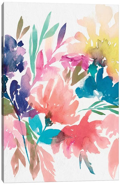 Fresh Bouquet I Canvas Art Print - Isabelle Z