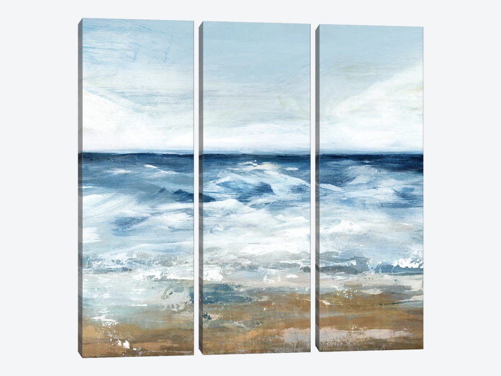 Blue Ocean II  by Isabelle Z 3-piece Canvas Print