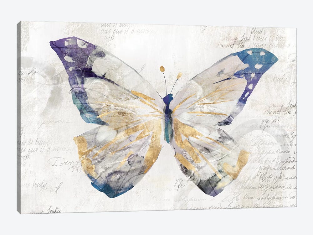 Butterfly Effect I  by Isabelle Z 1-piece Canvas Artwork