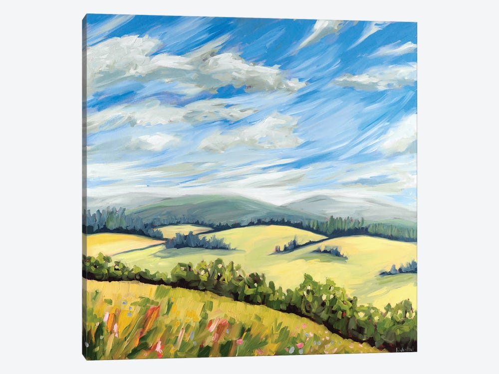 Wildeflower Meadow by Kristina Wentzell 1-piece Canvas Print