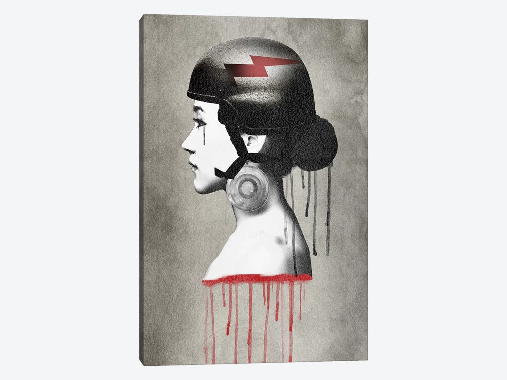 Army Queen Bolt II by Vin Zzep 1-piece Canvas Artwork