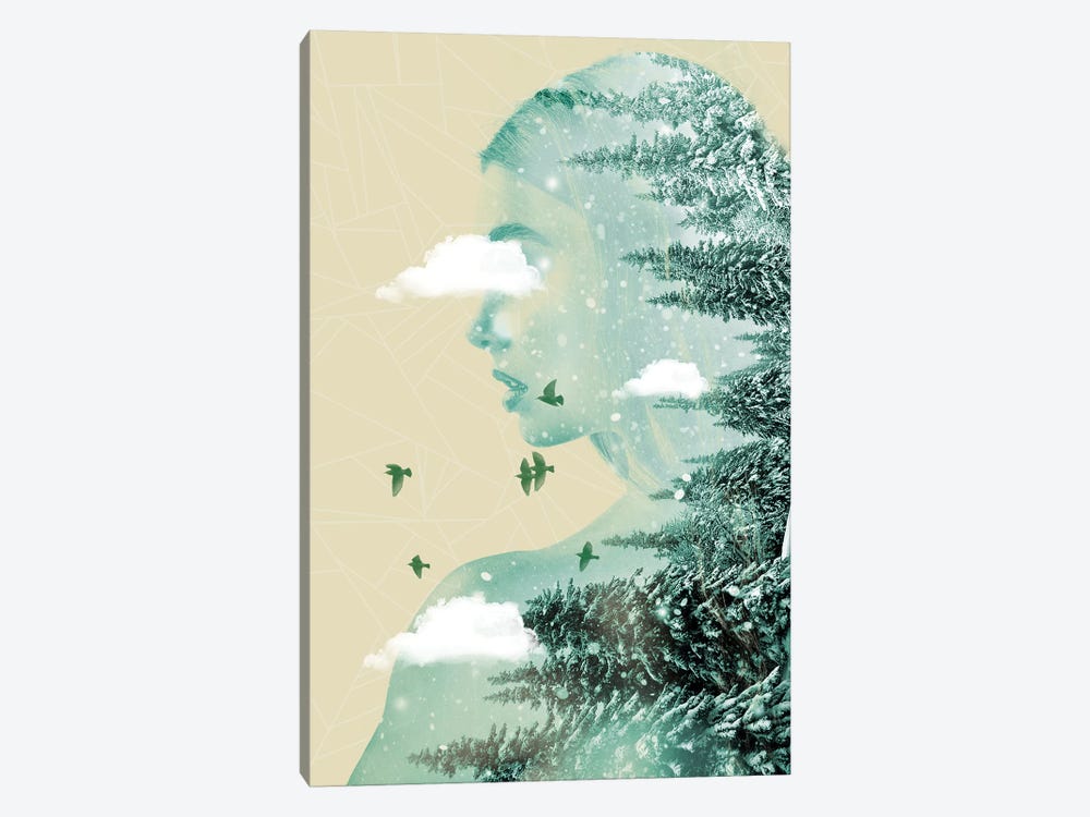 Drifting On A Cloud by Vin Zzep 1-piece Canvas Wall Art
