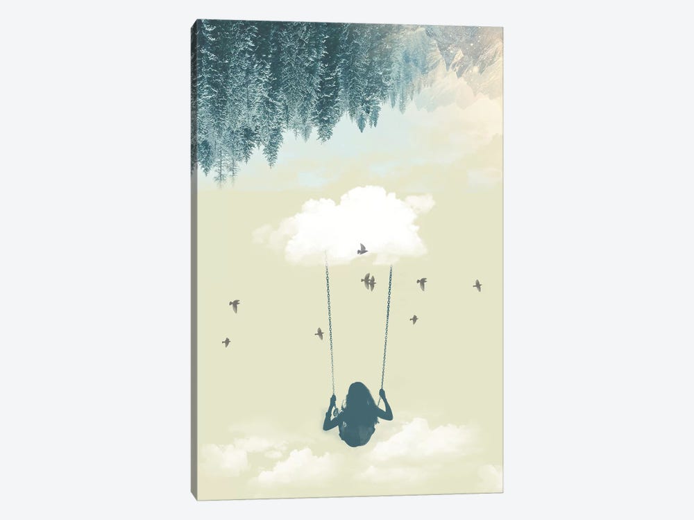 Lucy In The Sky III by Vin Zzep 1-piece Canvas Artwork