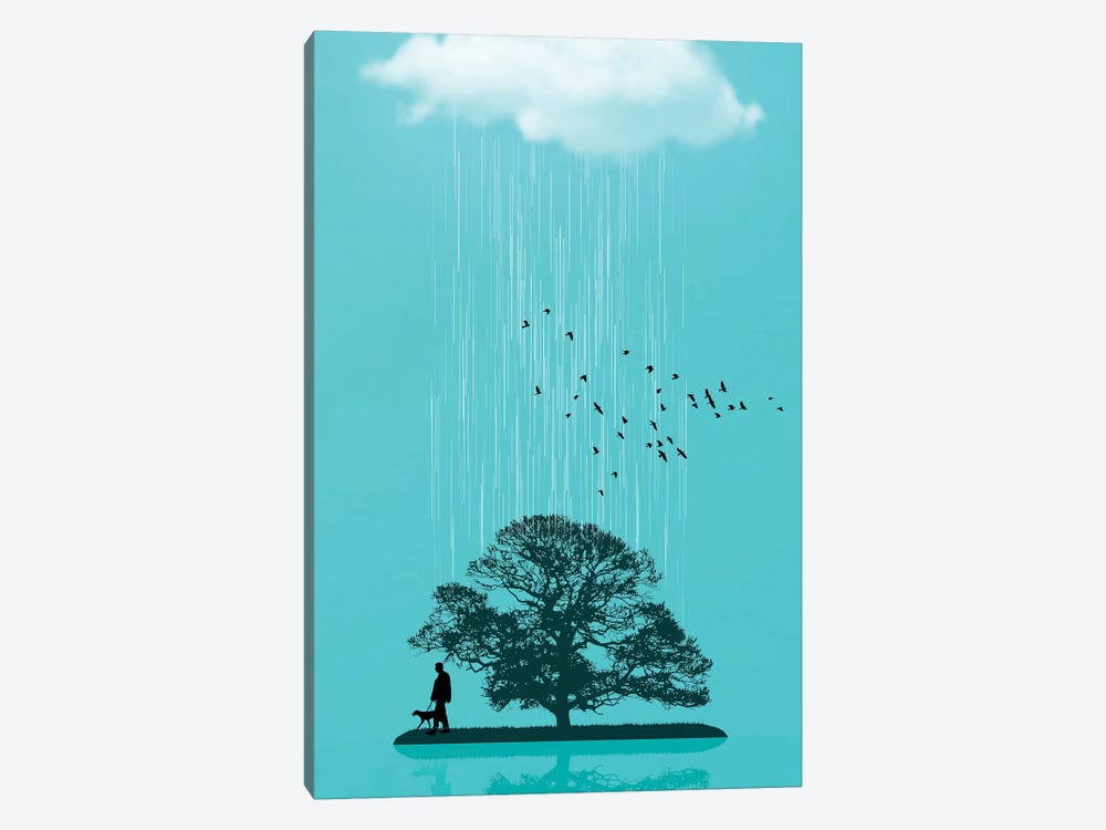 One Tree Hill by Vin Zzep 1-piece Canvas Wall Art