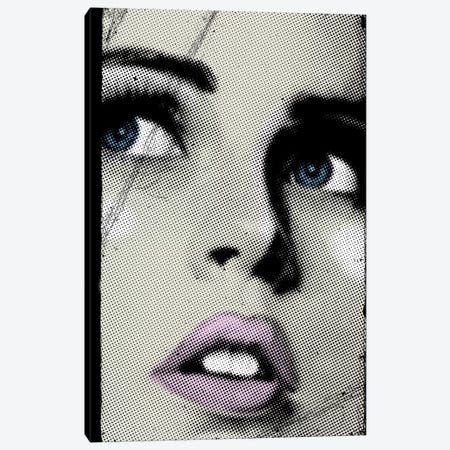 Face I Canvas Print #ZEP16} by Vin Zzep Canvas Wall Art
