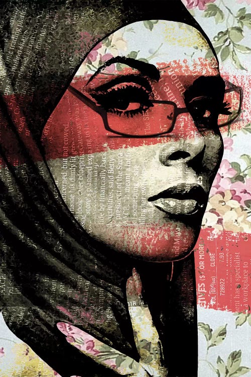 Face II by Vin Zzep wall art